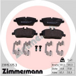 ZIMMERMANN Bremsbelagsatz, Scheibenbremse