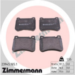 ZIMMERMANN Bremsbelagsatz, Scheibenbremse