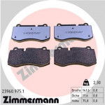 ZIMMERMANN Bremsbelagsatz, Scheibenbremse