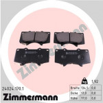 ZIMMERMANN Bremsbelagsatz, Scheibenbremse