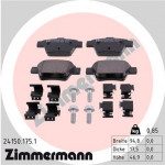 ZIMMERMANN Bremsbelagsatz, Scheibenbremse