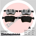 ZIMMERMANN Bremsbelagsatz, Scheibenbremse