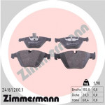 ZIMMERMANN Bremsbelagsatz, Scheibenbremse
