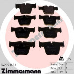 ZIMMERMANN Bremsbelagsatz, Scheibenbremse