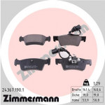 ZIMMERMANN Bremsbelagsatz, Scheibenbremse
