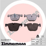 ZIMMERMANN Bremsbelagsatz, Scheibenbremse