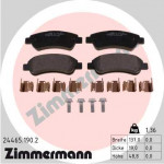 ZIMMERMANN Bremsbelagsatz, Scheibenbremse