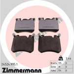 ZIMMERMANN Bremsbelagsatz, Scheibenbremse