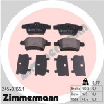 ZIMMERMANN Bremsbelagsatz, Scheibenbremse