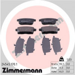 ZIMMERMANN Bremsbelagsatz, Scheibenbremse
