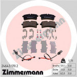 ZIMMERMANN Bremsbelagsatz, Scheibenbremse