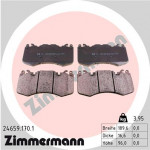 ZIMMERMANN Bremsbelagsatz, Scheibenbremse