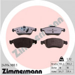 ZIMMERMANN Bremsbelagsatz, Scheibenbremse