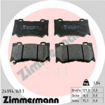 ZIMMERMANN Bremsbelagsatz, Scheibenbremse