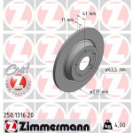 ZIMMERMANN Bremsscheibe