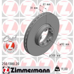 ZIMMERMANN Bremsscheibe
