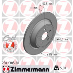 ZIMMERMANN Bremsscheibe