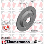 ZIMMERMANN Bremsscheibe