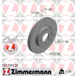ZIMMERMANN Bremsscheibe