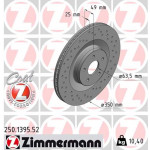 ZIMMERMANN Bremsscheibe