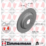 ZIMMERMANN Bremsscheibe