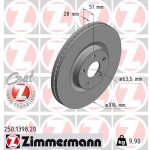 ZIMMERMANN Bremsscheibe
