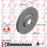 ZIMMERMANN Bremsscheibe