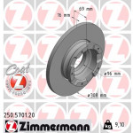 ZIMMERMANN Bremsscheibe