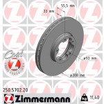 ZIMMERMANN Bremsscheibe