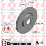 ZIMMERMANN Bremsscheibe