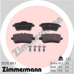 ZIMMERMANN Bremsbelagsatz, Scheibenbremse