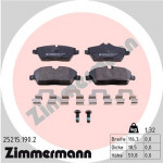 ZIMMERMANN Bremsbelagsatz, Scheibenbremse