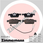 ZIMMERMANN Bremsbelagsatz, Scheibenbremse