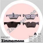 ZIMMERMANN Bremsbelagsatz, Scheibenbremse
