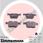 ZIMMERMANN Bremsbelagsatz, Scheibenbremse