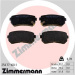 ZIMMERMANN Bremsbelagsatz, Scheibenbremse