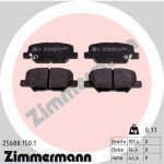 ZIMMERMANN Bremsbelagsatz, Scheibenbremse