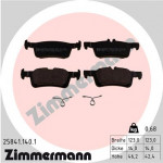 ZIMMERMANN Bremsbelagsatz, Scheibenbremse