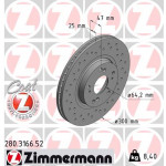 ZIMMERMANN Bremsscheibe
