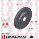 ZIMMERMANN Bremsscheibe