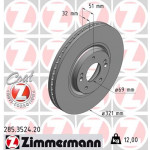 ZIMMERMANN Bremsscheibe