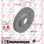 ZIMMERMANN Bremsscheibe