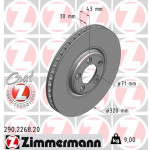 ZIMMERMANN Bremsscheibe