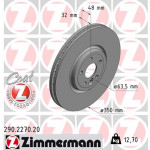 ZIMMERMANN Bremsscheibe