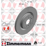 ZIMMERMANN Bremsscheibe