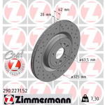 ZIMMERMANN Bremsscheibe