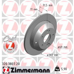 ZIMMERMANN Bremsscheibe