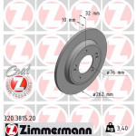 ZIMMERMANN Bremsscheibe