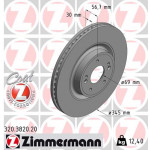 ZIMMERMANN Bremsscheibe