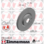 ZIMMERMANN Bremsscheibe